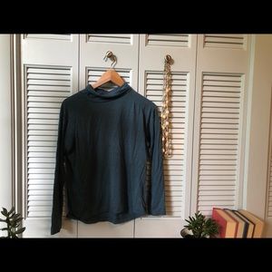 Stormy Blue Turtleneck